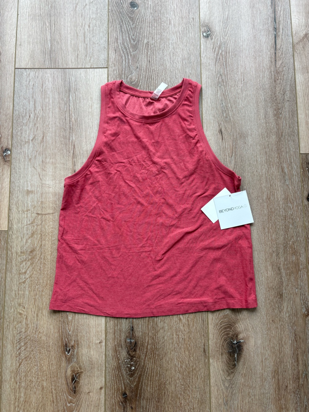 Beyond Yoga Coral Tank Top - Sleeveless Muscle Tee